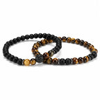 Alegio Black/Tiger armbandenset