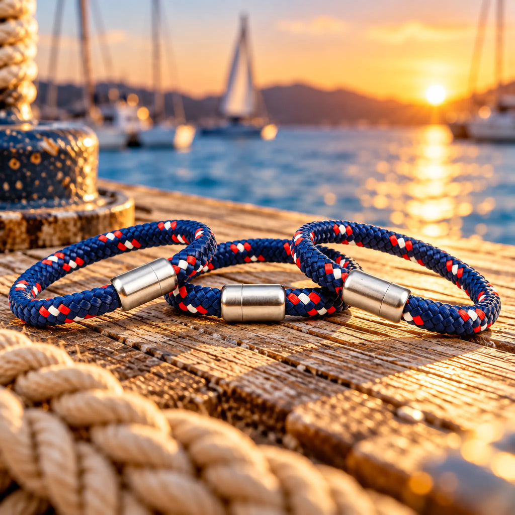 Badboyz Blue Paracord armband