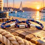 Badboyz Blue Paracord armband