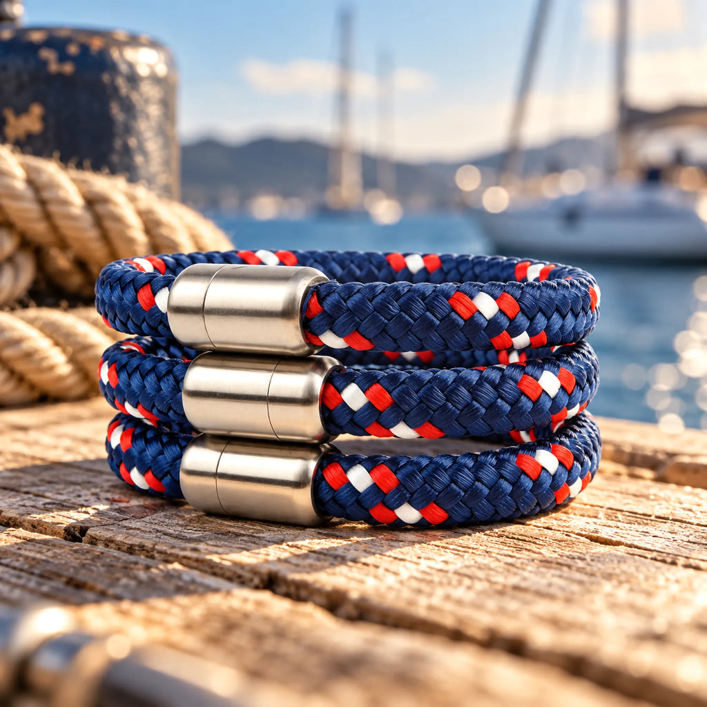 Badboyz Blue Paracord armband