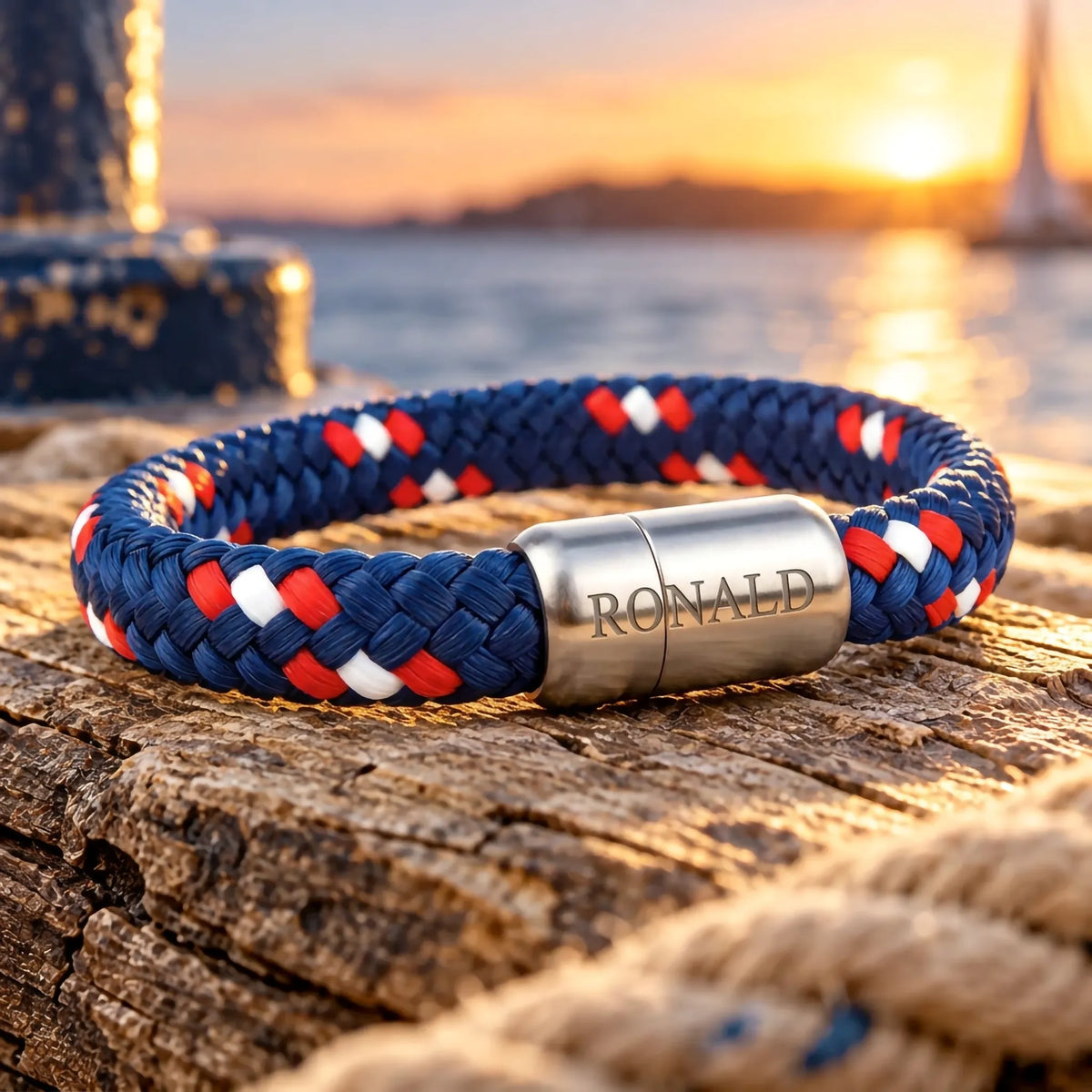Badboyz Blue Paracord armband