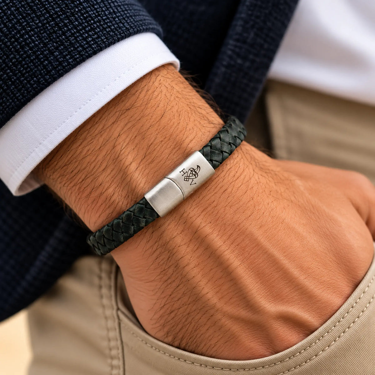 Hugo Valcke Armband 8mm keuze uit 4 kleuren