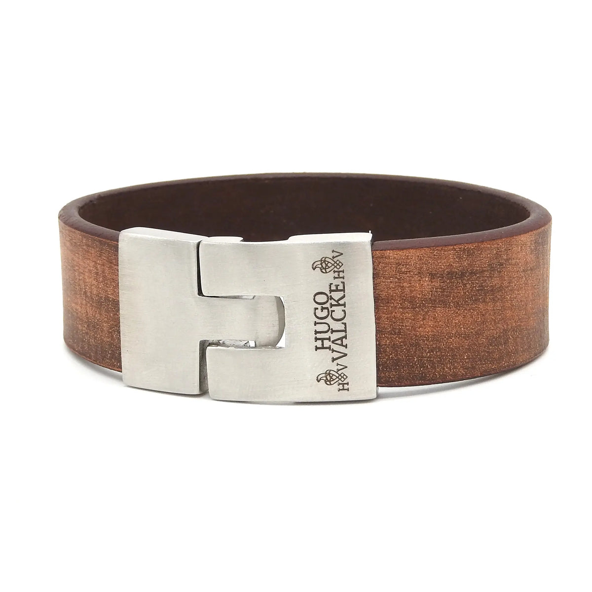 Hugo Valcke Vintage Bruin Armband 20mm