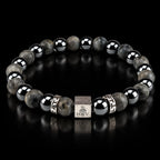 Hugo Valcke Labradorite Hematite 8mm Armband