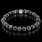 Hugo Valcke Labradorite Hematite 8mm Armband