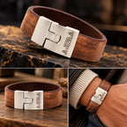 Hugo Valcke Vintage Bruin Armband 20mm