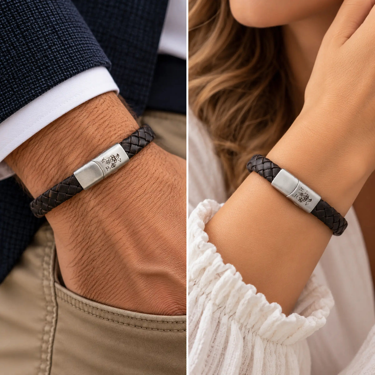 Hugo Valcke Armband 8mm keuze uit 4 kleuren