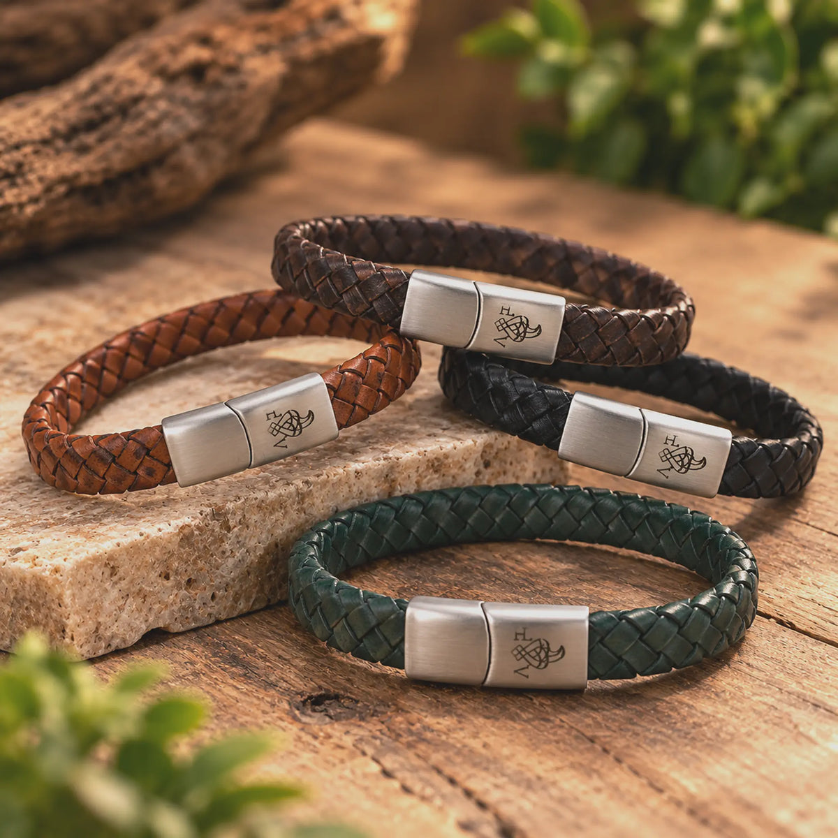 Hugo Valcke Armband 8mm keuze uit 4 kleuren